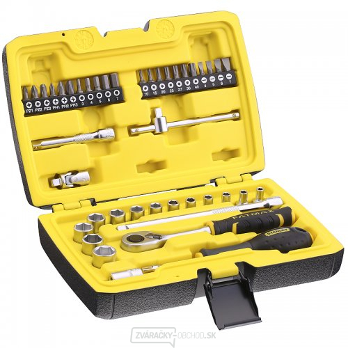 Sada nástrčiek FatMax 1/4" 42 kusov STANLEY FMMT82683-1
