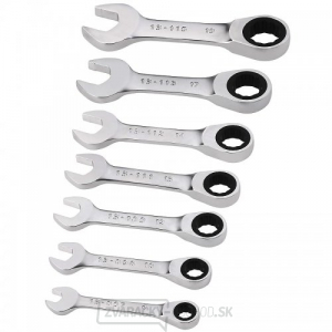 Stanley FMMT82900-0 7-dielna sada krátkych račňových kľúčov Stanley FMMT82900-0 7-dielna sada krátkych račňových kľúčov gallery main image