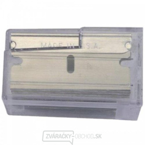 Čepele pre kovovú škrabku na sklo 40mm 100ks Stanley 1-11-515 Čepele pre kovovú škrabku na sklo 40mm 100ks Stanley 1-11-515 gallery main image