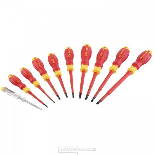 10-dielna sada izolovaných skrutkovačov VDE Stanley STHT60032-0