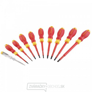 10-dielna sada izolovaných skrutkovačov VDE Stanley STHT60032-0 10-dielna sada izolovaných skrutkovačov VDE Stanley STHT60032-0 gallery main image