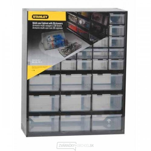 Viacúčelový organizér do zásuvky 39 zásuviek Stanley 1-93-981