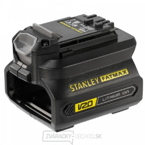 V20 18V adaptér Stanley FatMax SFMCB100 V20 18V adaptér Stanley FatMax SFMCB100 gallery main image