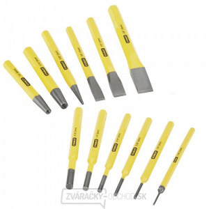 Stanley 12-dielna sada dlát, dierovačov a razidiel 4-18-299 Stanley 12-dielna sada dlát, dierovačov a razidiel 4-18-299 gallery main image