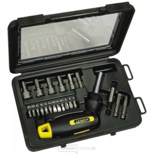 22-dielna sada račňových skrutkovačov s pištoľovou rukoväťou Stanley 0-63-022 22-dielna sada račňových skrutkovačov s pištoľovou rukoväťou Stanley 0-63-022 gallery main image