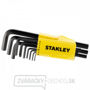 9-dielna sada nástrčných kľúčov Inbus s guľôčkou - v rukoväti Stanley 0-89-904 náhled