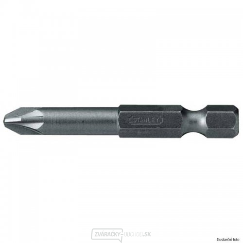 Priemyselný krížový bit 1/4" Pz2x100mm 10ks Stanley 3-68-807