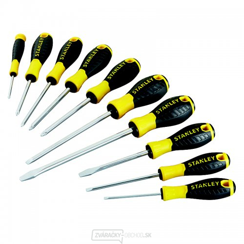 10-dielna základná sada skrutkovačov Stanley STHT0-60211