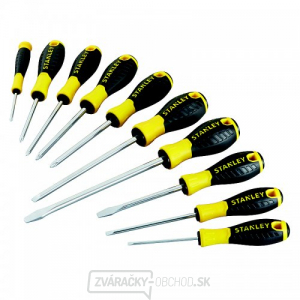 10-dielna základná sada skrutkovačov Stanley STHT0-60211 10-dielna základná sada skrutkovačov Stanley STHT0-60211 gallery main image