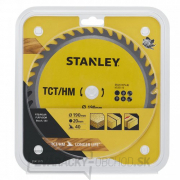 TCT/HM pílový kotúč 190 x 20 mm, 40 zubov Stanley STA13175 gallery main image
