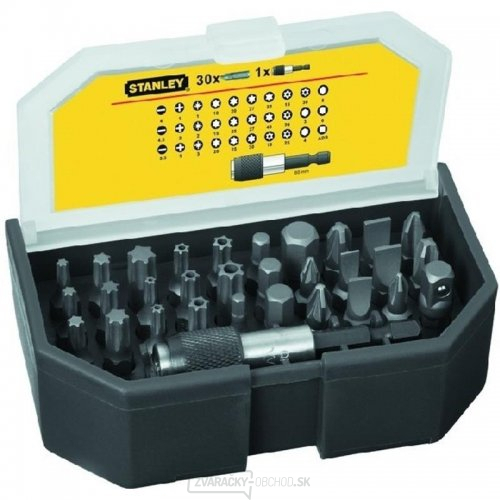 1/4" Stanley 31-dielna sada bitov 1-13-903