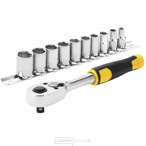 1/4" račňa s 10 nástrčnými hlavicami Stanley STMT82666-0