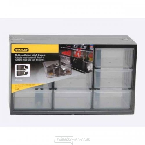 Viacúčelový organizér do zásuvky 9 zásuviek Stanley 1-93-978