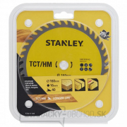 TCT/HM pílový kotúč 160 x 16 mm, 40 zubov Stanley STA13105 gallery main image