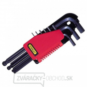 9-dielna sada nástrčných kľúčov Inbus s guľou - metrické Stanley 0-69-256 9-dielna sada nástrčných kľúčov Inbus s guľou - metrické Stanley 0-69-256 gallery main image