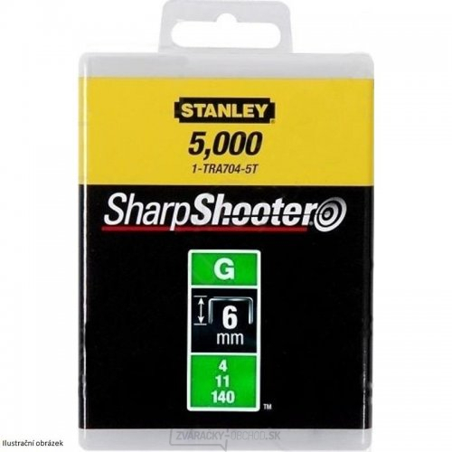 HD sponky TYP G 4/11/140, 14mm 5000ks Stanley 1-TRA709-5T HD sponky TYP G 4/11/140, 14mm 5000ks Stanley 1-TRA709-5T gallery main image