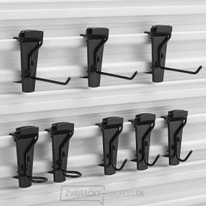 8-dielna sada hákov na koľajnicové steny Stanley STST82617-1 8-dielna sada hákov na koľajnicové steny Stanley STST82617-1 gallery main image