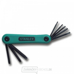 8-dielna sada nožových kľúčov Torx T9-T40 Stanley 4-69-263
