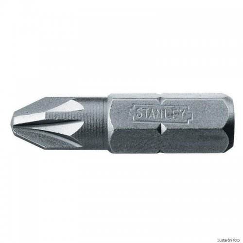1/4" krížový bit Pz1x25mm 25ks Stanley 1-68-945