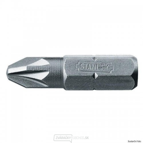 1/4" krížový bit Pz1x25mm 25ks Stanley 1-68-945