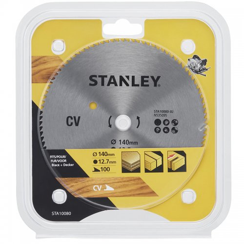 Pílový kotúč 140 x 12,7 mm, 100 zubov Stanley STA10080