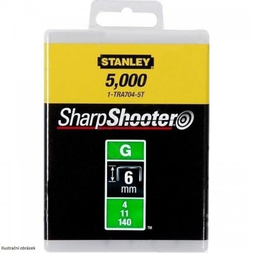 HD sponky TYP G 4/11/140, 6mm 5000ks Stanley 1-TRA704-5T