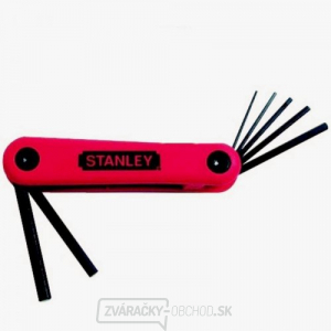 Stanley 7-dielna sada šesťhranných kľúčov 1,5-6 mm 4-69-261