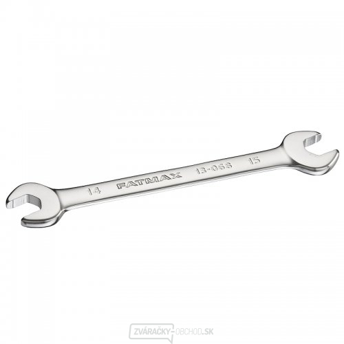 Obojstranný otvorený kľúč 14 x 15 mm Anti-Slip FatMax Stanley FMMT13068-0 Obojstranný otvorený kľúč 14 x 15 mm Anti-Slip FatMax Stanley FMMT13068-0 gallery main image