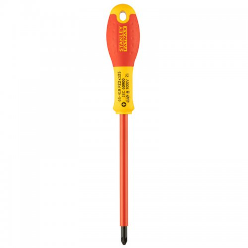 Skrutkovač FATMAX izolovaný 1000V Pz2x125 Stanley 0-65-419