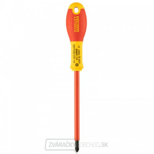 Skrutkovač FATMAX izolovaný 1000V Pz2x125 Stanley 0-65-419 Skrutkovač FATMAX izolovaný 1000V Pz2x125 Stanley 0-65-419 gallery main image