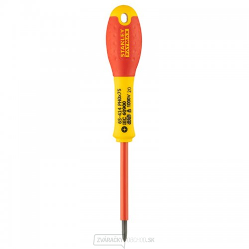 Skrutkovač FATMAX izolovaný 1000V Ph0x75 Stanley 0-65-414 Skrutkovač FATMAX izolovaný 1000V Ph0x75 Stanley 0-65-414 gallery main image