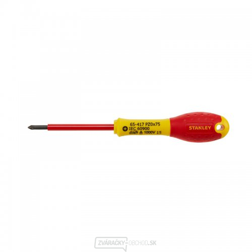 Skrutkovač FATMAX izolovaný 1000V Pz0x75 Stanley 0-65-417