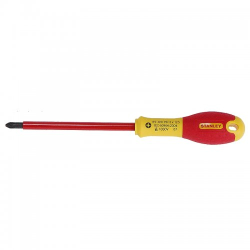 Izolovaný krížový skrutkovač Ph0x75mm Stanley FatMax 1-65-414