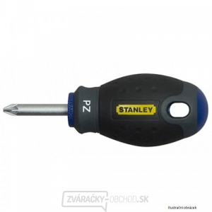 Krížový skrutkovač krátky Pz1x30mm Stanley FatMax 1-65-408