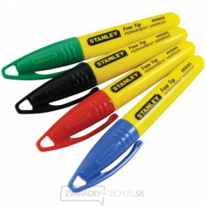 Sada mini fixiek s jemným hrotom STANLEY 2-47-329 Sada mini fixiek s jemným hrotom STANLEY 2-47-329 gallery main image