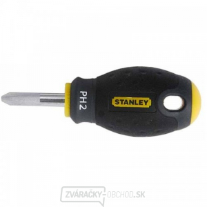 Krížový skrutkovač krátky Ph1x30mm Stanley FatMax 1-65-406 gallery main image