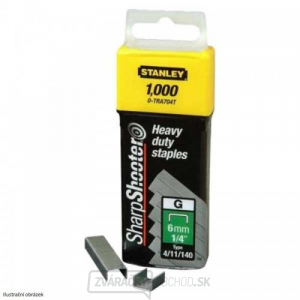 HD sponky TYP G 4/11/140, 14mm 1000ks Stanley 1-TRA709T