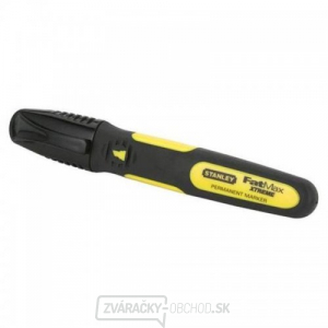 Permanentný popisovač s dlátovým hrotom čierny 2ks Stanley 0-47-314 Permanentný popisovač s dlátovým hrotom čierny 2ks Stanley 0-47-314 gallery main image