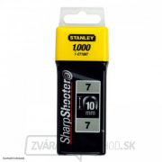 Káblové spony TYP 7 CT100, 12mm 1000ks Stanley 1-CT108T Káblové spony TYP 7 CT100, 12mm 1000ks Stanley 1-CT108T gallery main image