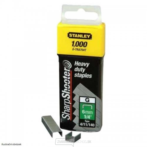 HD sponky TYP G 4/11/140, 10mm 1000ks Stanley 1-TRA706T