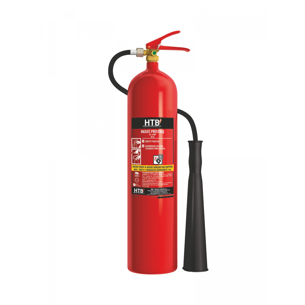 Vítkovice  HTB HTB - Hasiaci prístroj CO2 5F/MP 5Kg 5F/MP