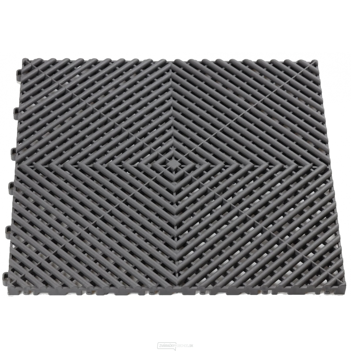 Plastová dlaždica Procarosa PROFI - tmavo šedá