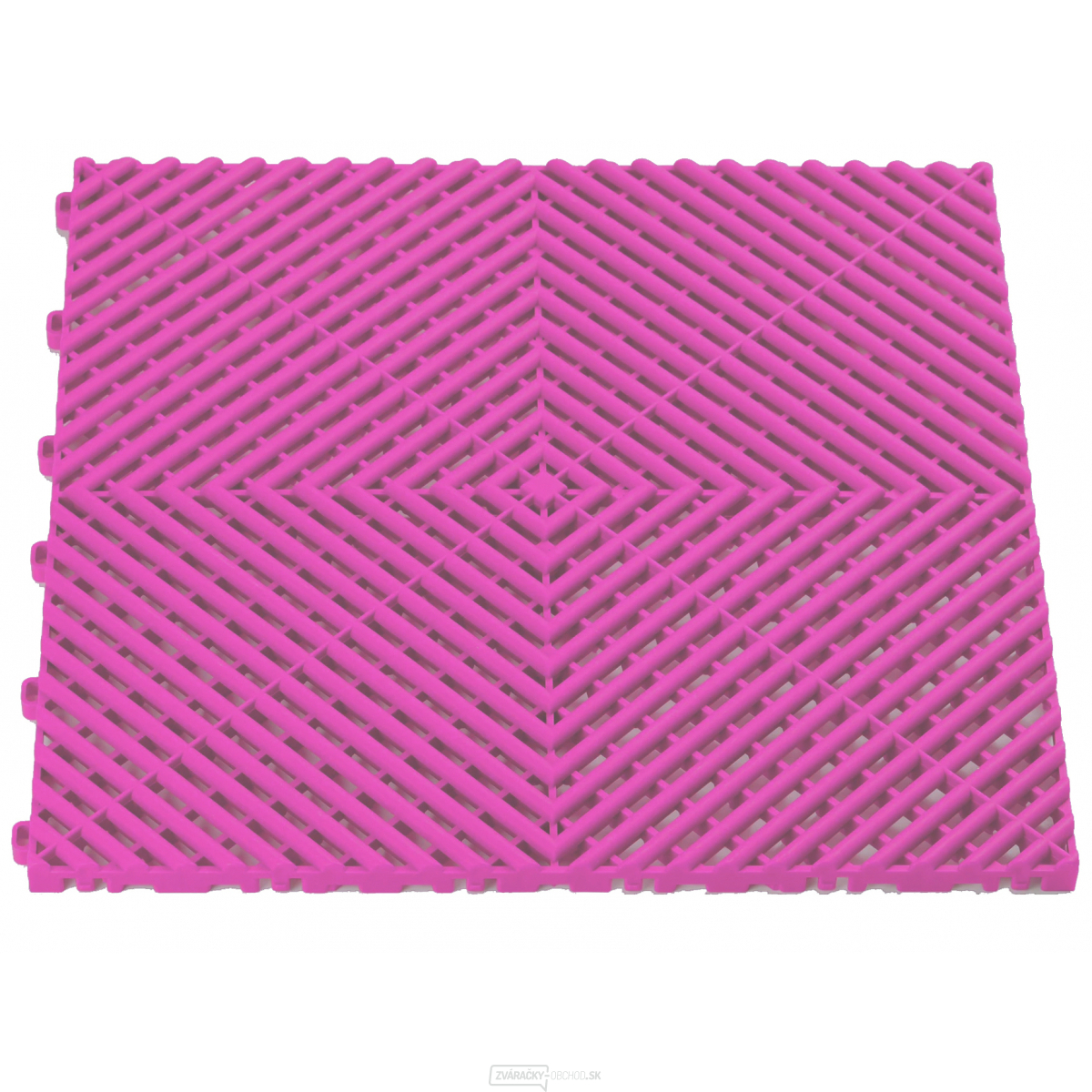 Plastová dlaždica Procarosa PROFI - ružová