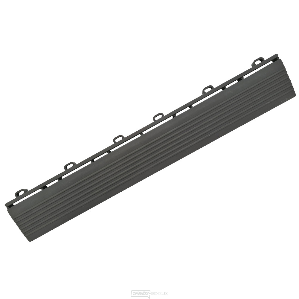 Plastový nájazd k dlaždiciam Procarosa PROFI - tmavo šedá (F)