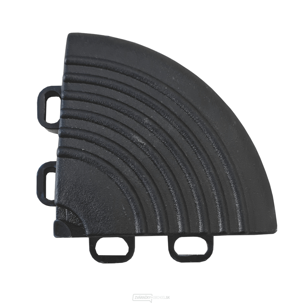 Plastový rohový nájazd k dlaždiciam Procarosa PROFI - čierna Plastový rohový nájazd k dlaždiciam Procarosa PROFI - čierna gallery main image