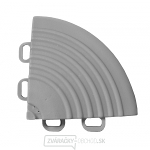 Plastový rohový nájazd k dlaždiciam Procarosa PROFI - šedá Plastový rohový nájazd k dlaždiciam Procarosa PROFI - šedá gallery main image