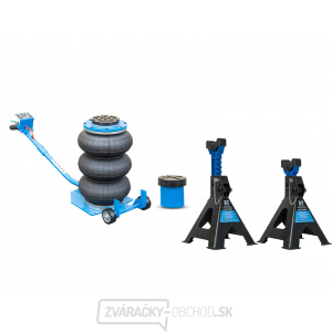 AKČNÝ SET Pneumatický mechový zdvihák 3t MB-BJ3T s podperami 3t MB-JS3T AKČNÝ SET Pneumatický mechový zdvihák 3t MB-BJ3T s podperami 3t MB-JS3T gallery main image