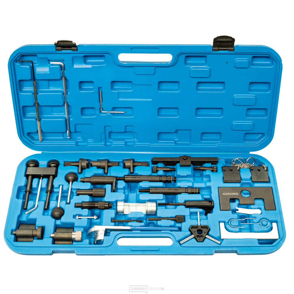 Matabro MB-01-B1213, Aretačné prípravky VAG VW, AUDI, ŠKODA, veľká sada