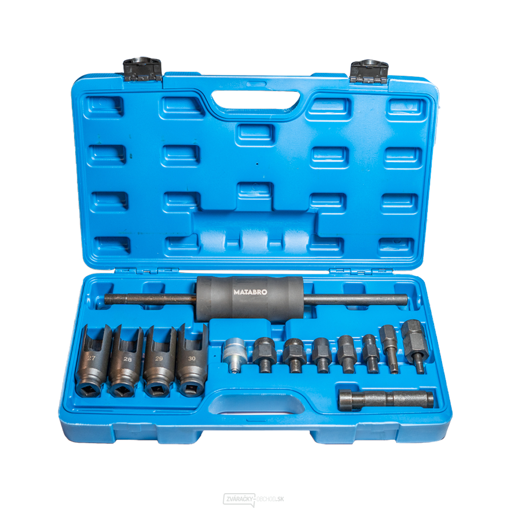 Matabro MB-01-B3022, Sťahovák vstreku, sada na demontáž vstrekovačov s kladivom 14ks