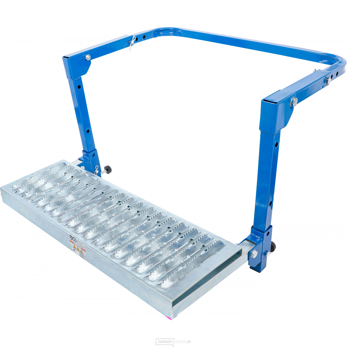 Sklopné stúpadlo na bicykel | nastaviteľné | pre malé dodávky a vozidlá s pohonom 4x4 BGS 71002